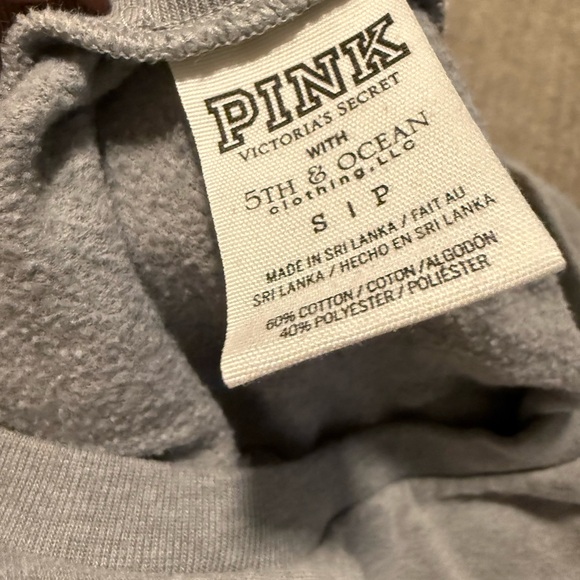 PINK Indiana Hoosiers Sweatshirt Size Small - Picture 2 of 3